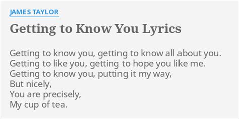 getting to know you lyrics|getting to know you lyrics pdf.